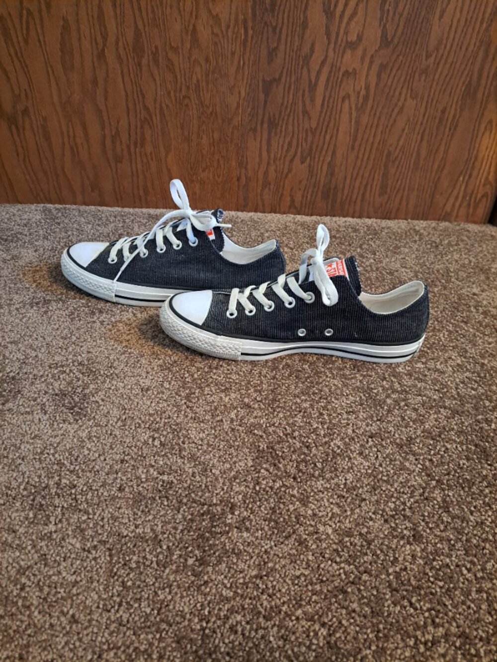 Converse All Star Unisex Chuck Taylor Low Top shoes w/textured corduroy upper - Picture 5 of 7